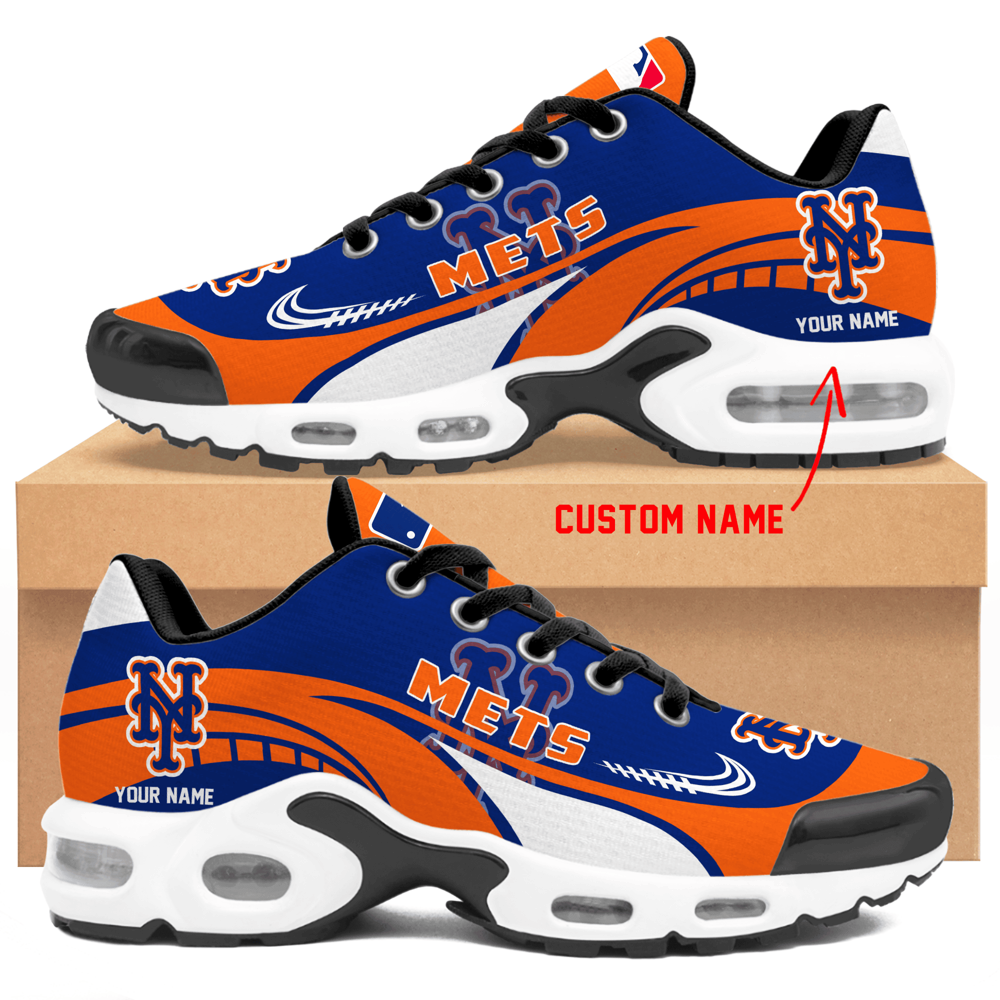 JWFancy New York Mets TN Shoes Sneakers For Men And Women