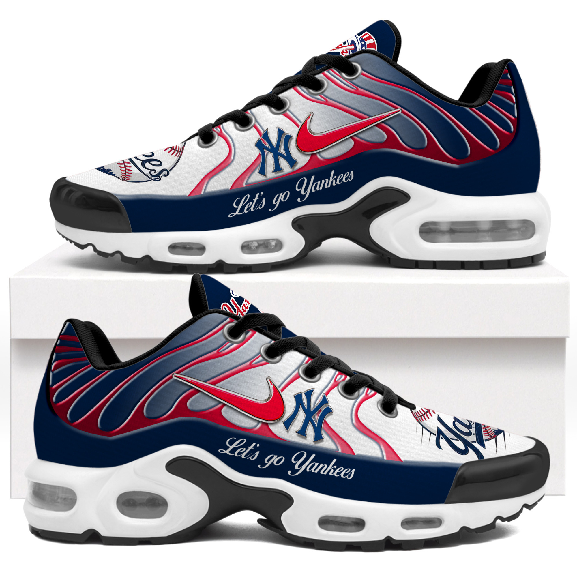 JWFancy New York Yankees TN Shoes Sneakers For Men And Women