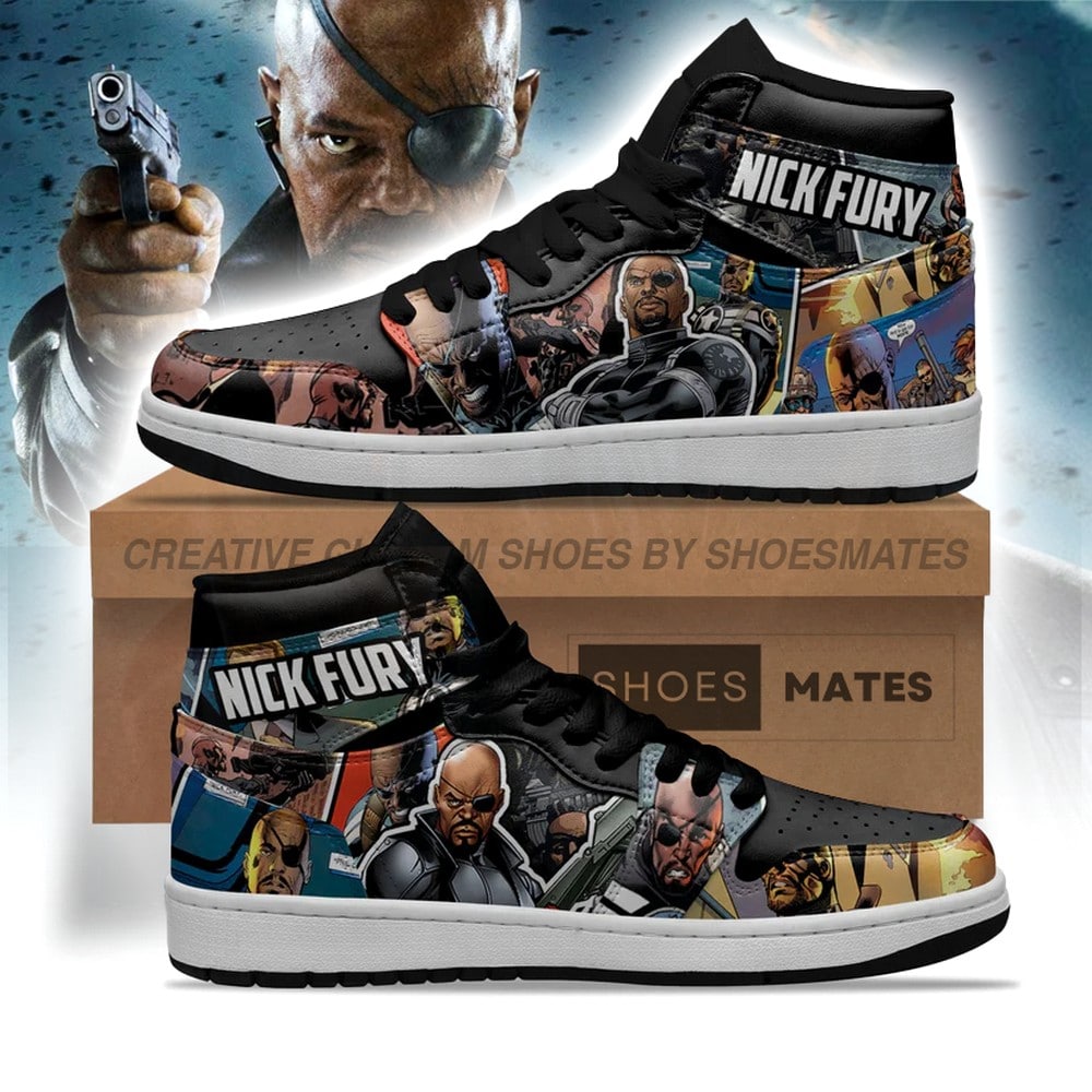 JWFancy Nick Furry  AJ1 High Sneakers Shoes For Men And Women