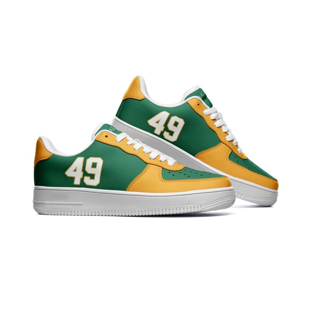 JWFancy Oakland A's Flag Air Low-Top Sneakers Shoes For Men And Women