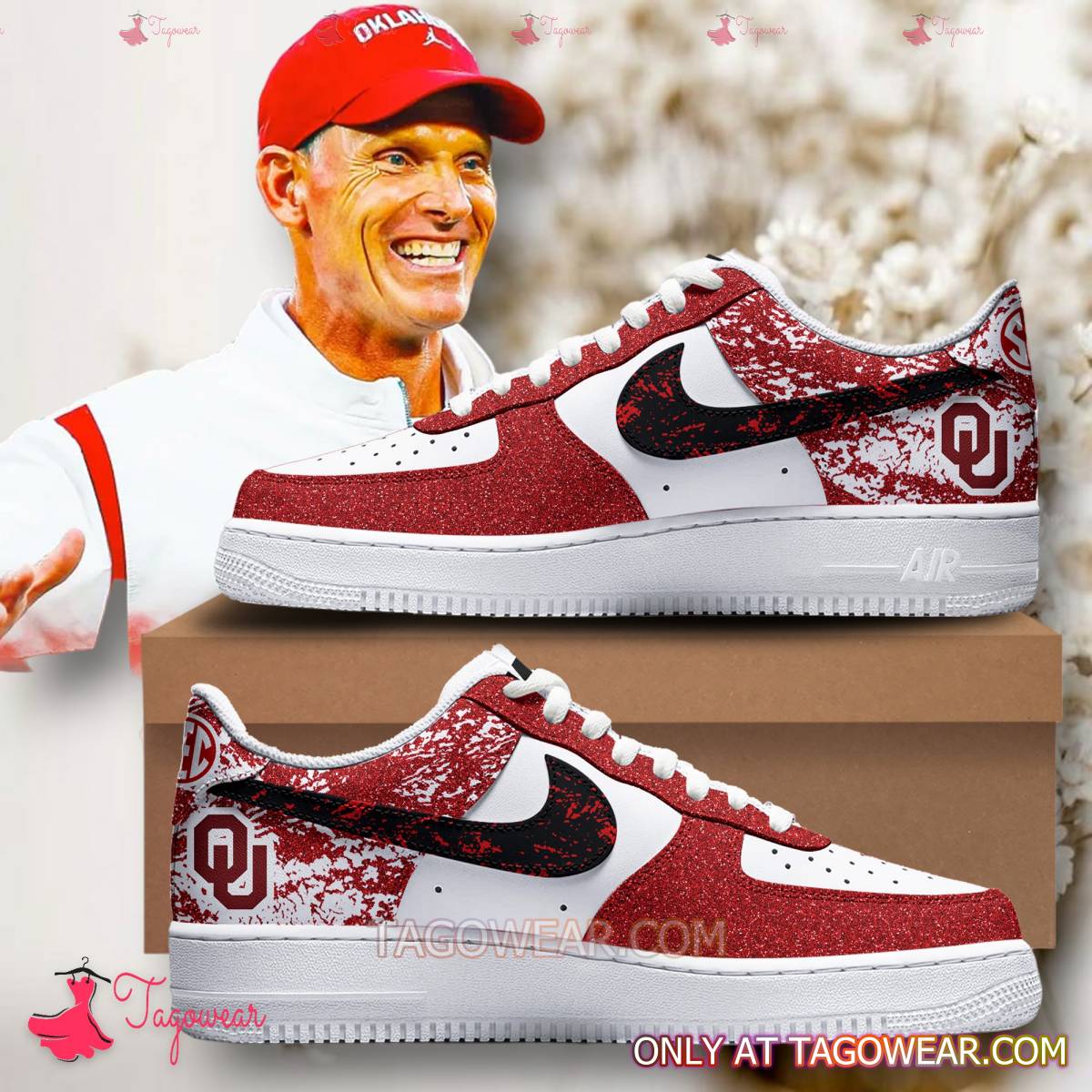 JWFancy Oklahoma Air Low-Top Sneakers Shoes For Men And Women
