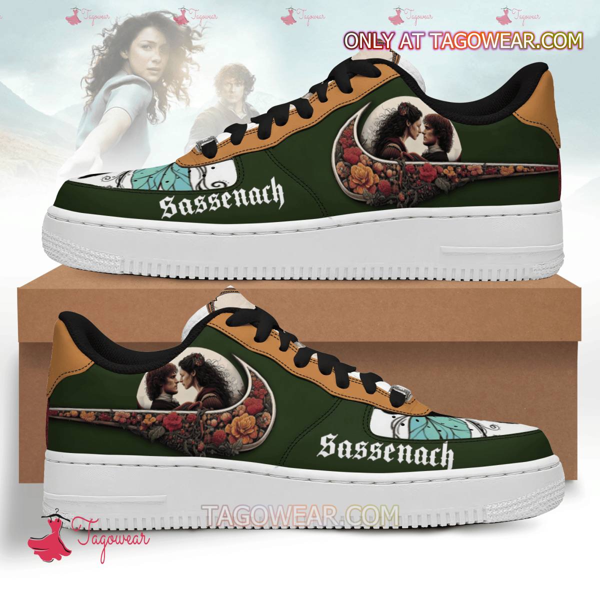 JWFancy Outlander Sassenach Air Low-Top Sneakers Shoes For Men And Women