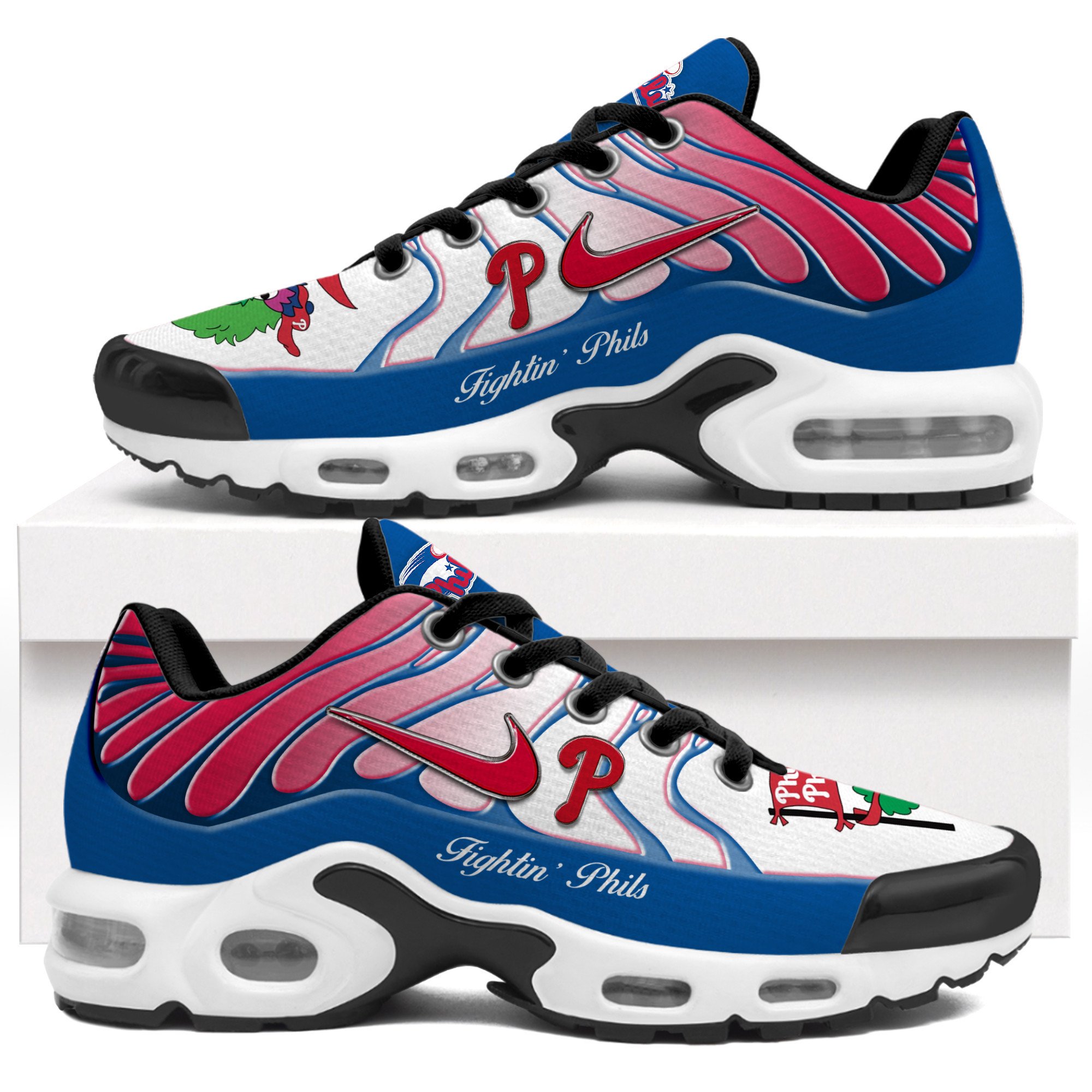 JWFancy Philadelphia Phillies TN Shoes Sneakers For Men And Women