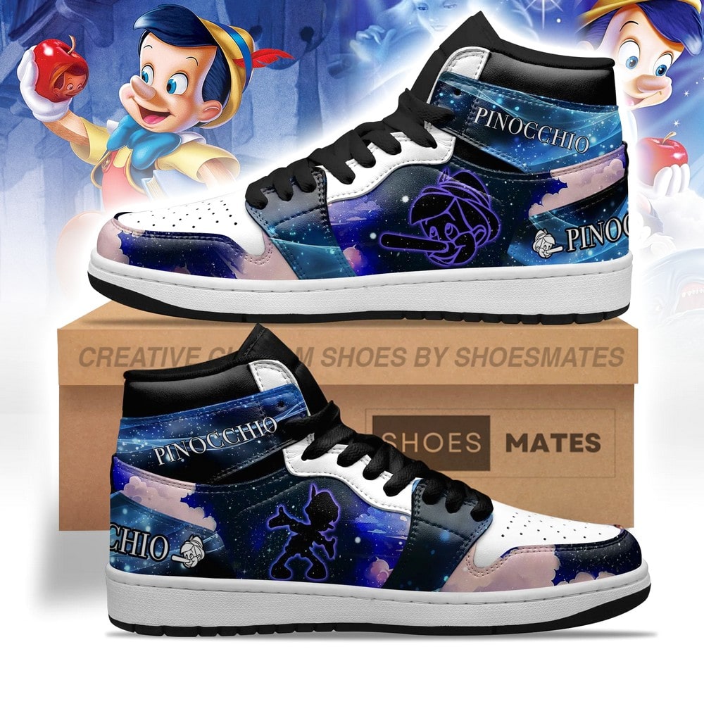 JWFancy Pinocchio AJ1 High Sneakers Shoes For Men And Women