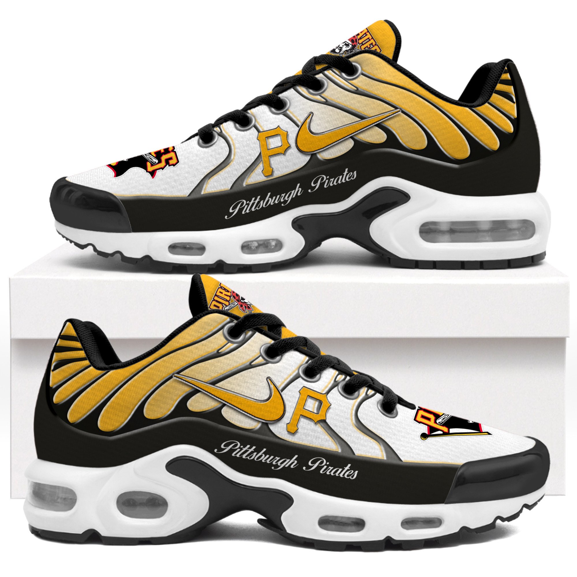 JWFancy Pittsburgh Pirates TN Shoes Sneakers For Men And Women