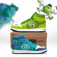 JWFancy Pixar AJ1 High Sneakers Shoes For Men And Women