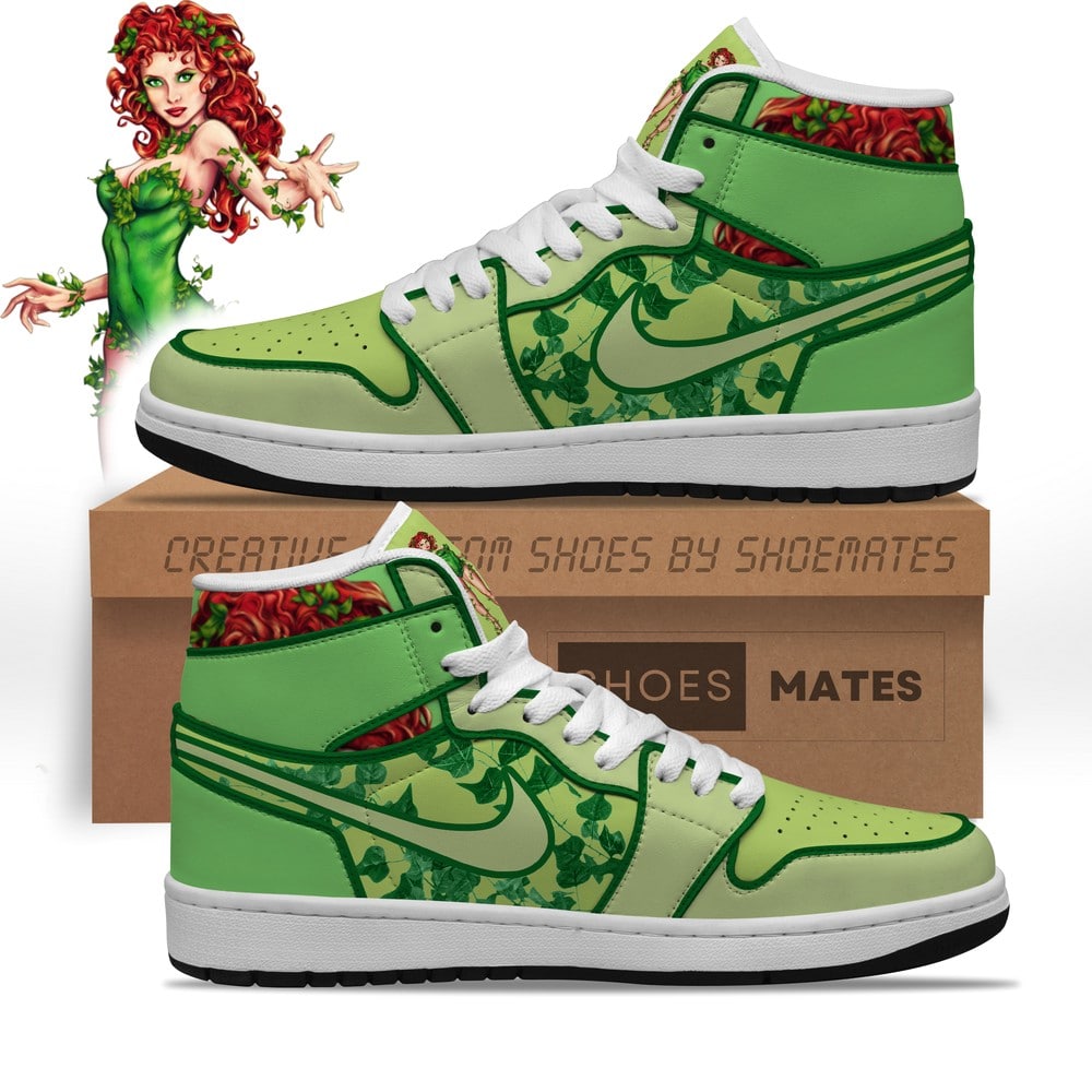 JWFancy Poison Ivy Batman AJ1 High Sneakers Shoes For Men And Women