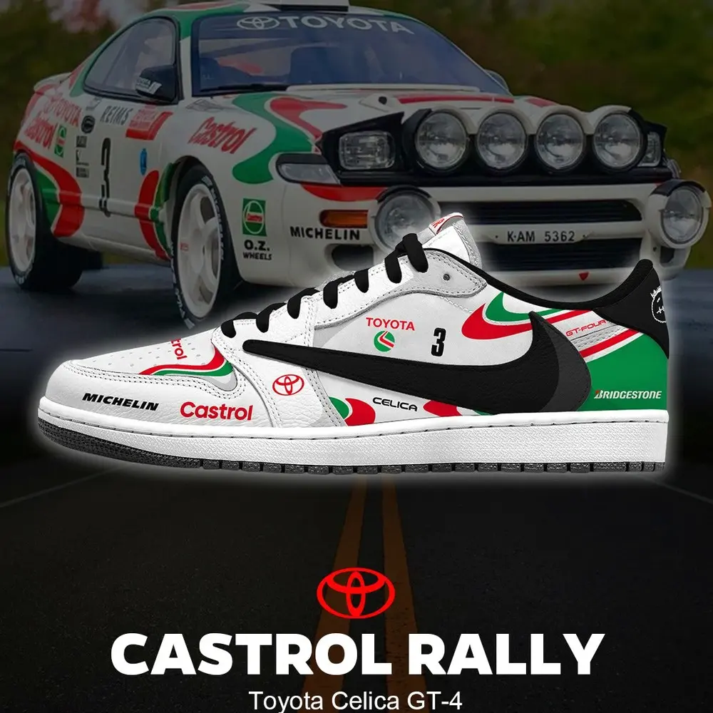 JWFancy Rally Celica GT-4 AJ1 Low Sneakers Shoes For Men And Women
