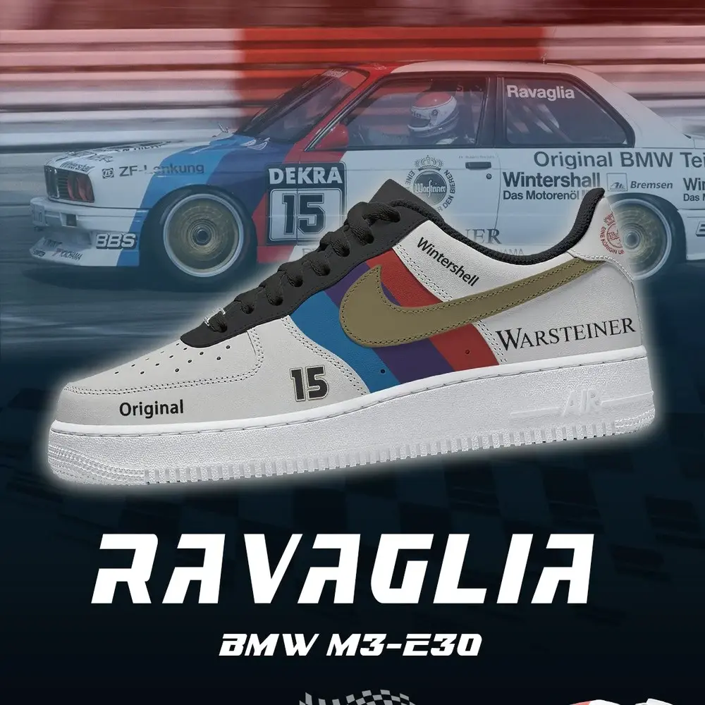 JWFancy Ravaglia M3-E30 Air Low-Top Sneakers Shoes For Men And Women