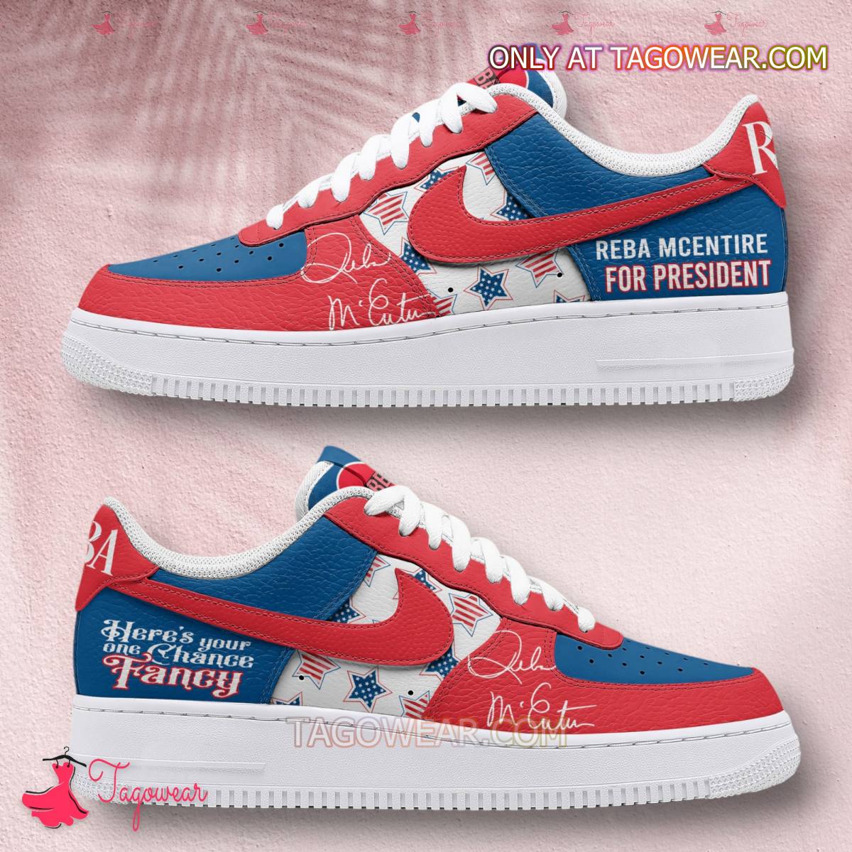 JWFancy Reba Mcentire Air Low-Top Sneakers Shoes For Men And Women