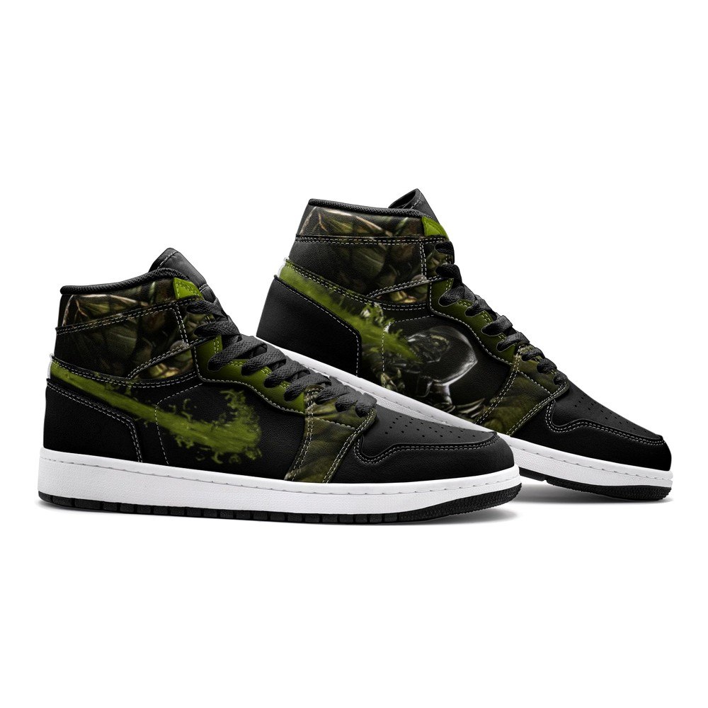 JWFancy Reptile Mortal Kombat AJ1 High Sneakers Shoes For Men And Women