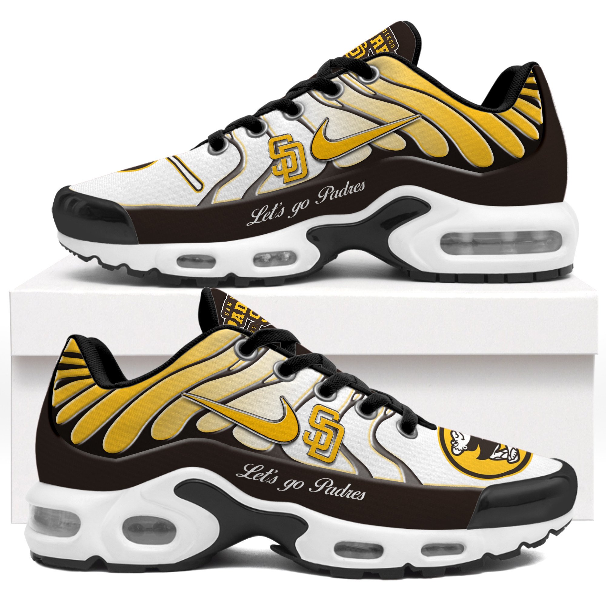 JWFancy San Diego Padres TN Shoes Sneakers For Men And Women