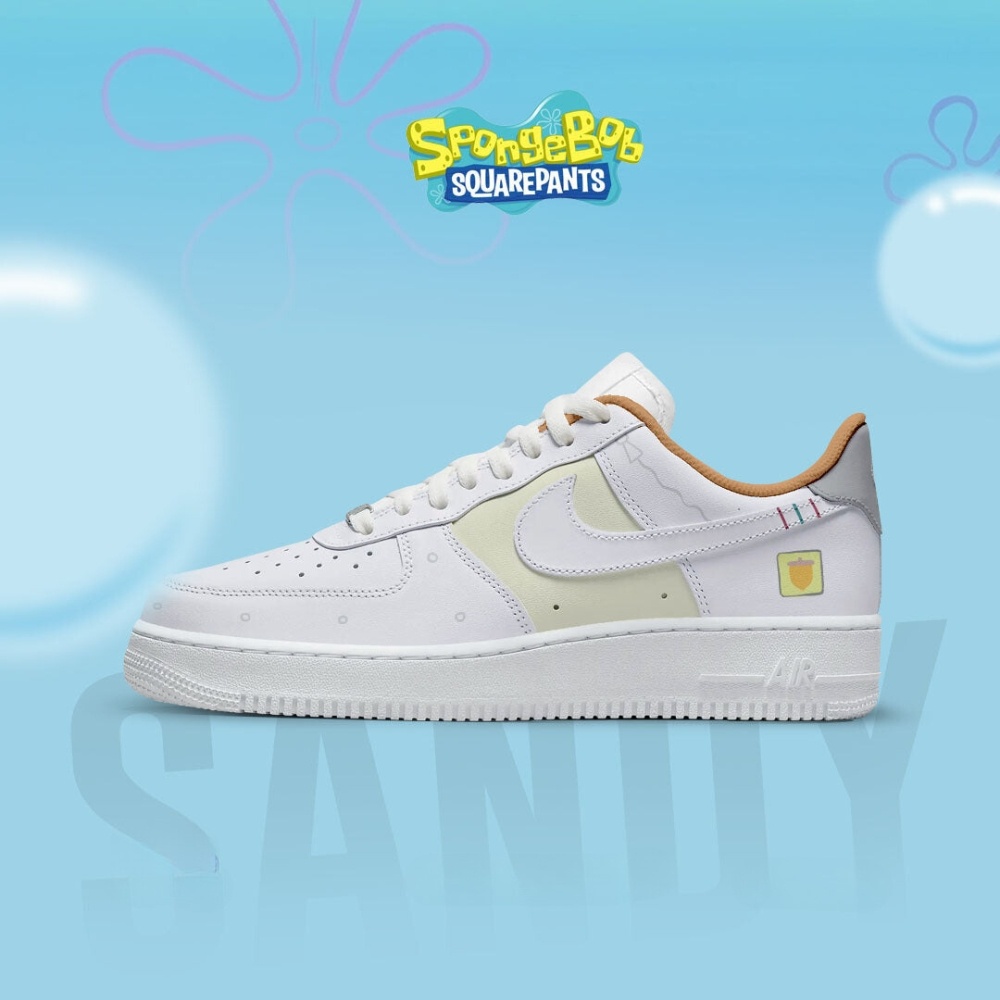 JWFancy Sandy Cheeks Air Low-Top Sneakers Shoes For Men And Women