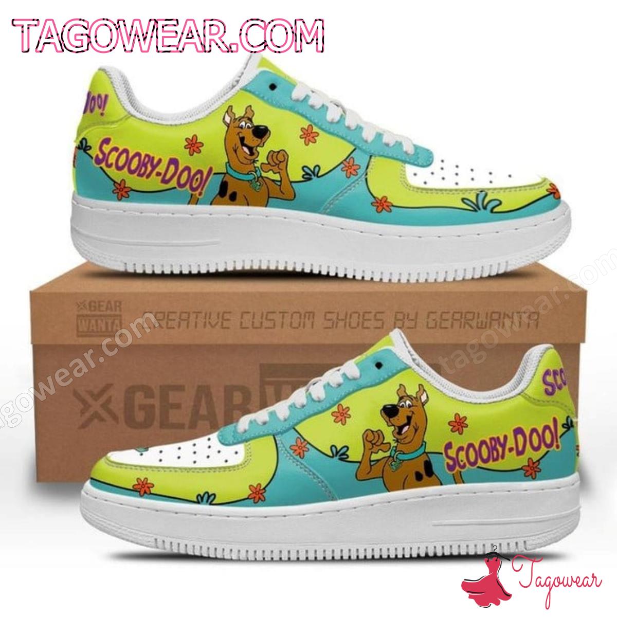JWFancy Scooby-doo Air Low-Top Sneakers Shoes For Men And Women