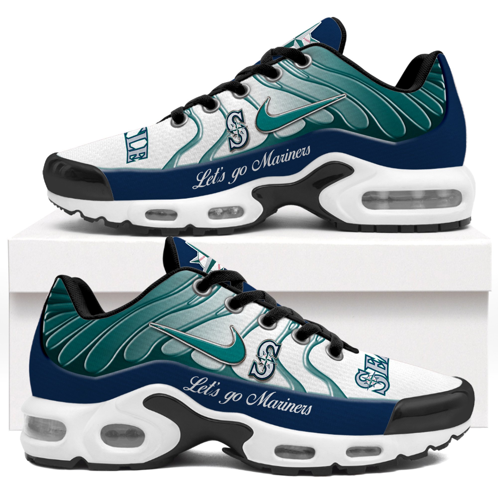 JWFancy Seattle Mariners TN Shoes Sneakers For Men And Women