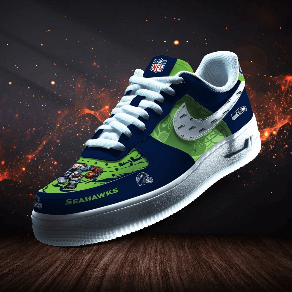 JWFancy Seattle Seahawks Air Low-Top Sneakers Shoes For Men And Women