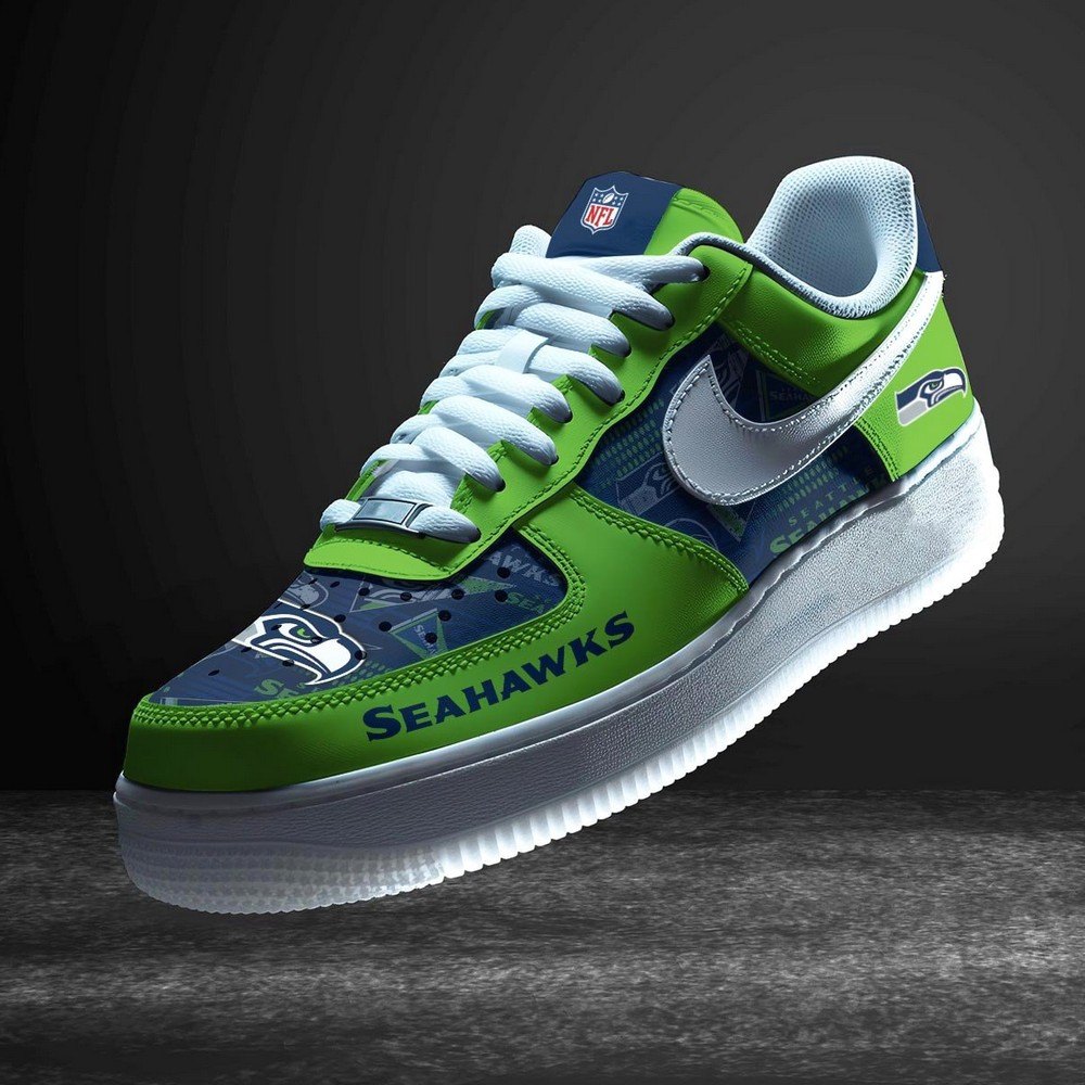 JWFancy Seattle Seahawks Air Low-Top Sneakers Shoes For Men And Women