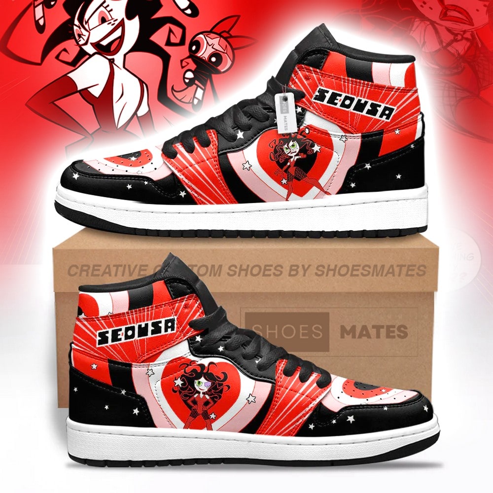 JWFancy Sedusa The Powerpuff Girls AJ1 High Sneakers Shoes For Men And Women