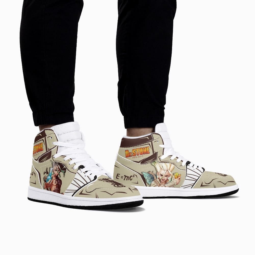 JWFancy Senku Ishigami AJ1 High Sneakers Shoes For Men And Women