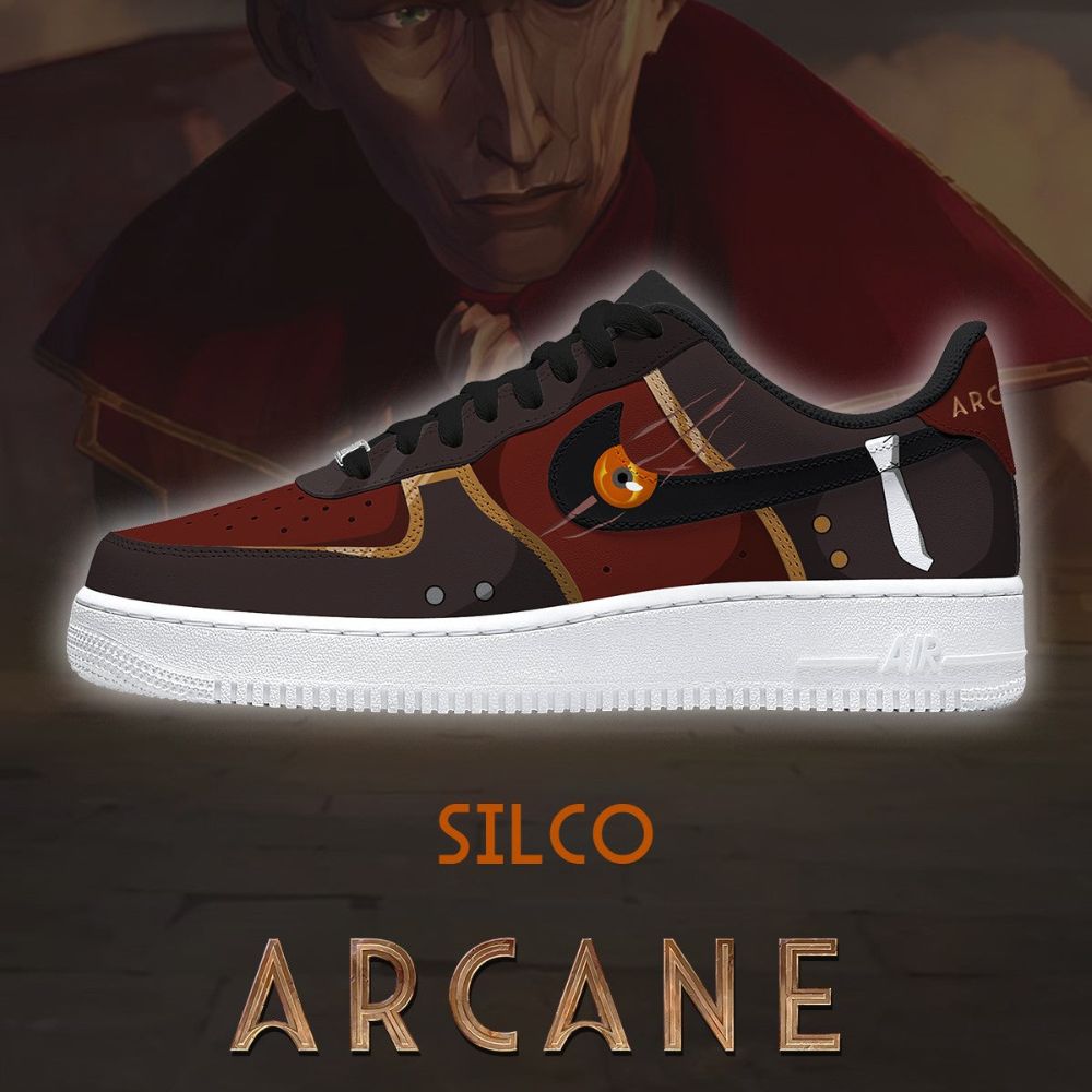 JWFancy Silco Arcane Air Low-Top Sneakers Shoes For Men And Women