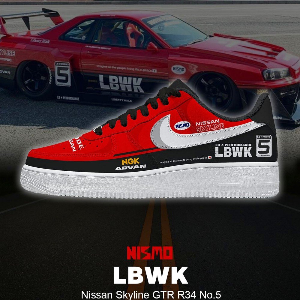 JWFancy Skyline GTR R34  Air Low-Top Sneakers Shoes For Men And Women