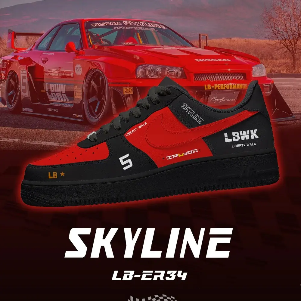JWFancy Skyline LB-E34 Air Low-Top Sneakers Shoes For Men And Women