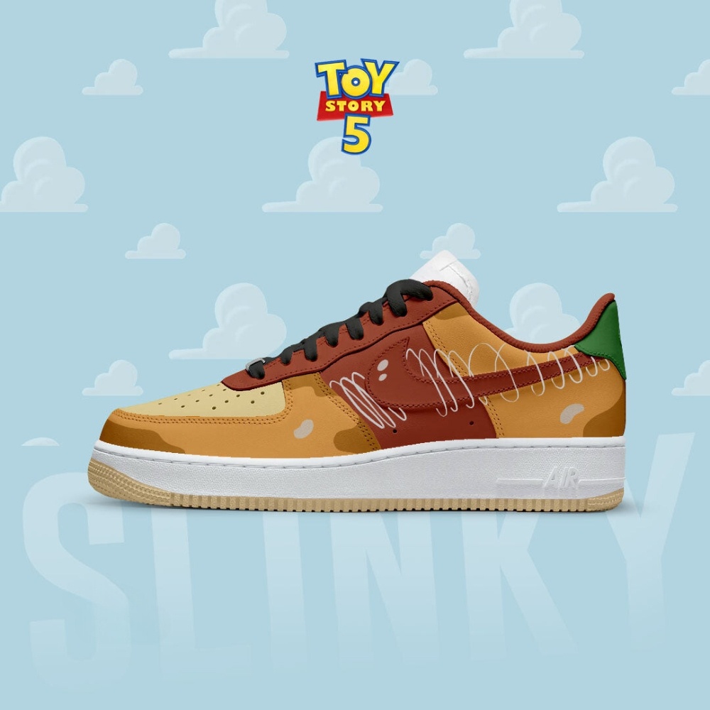 JWFancy Slinky Dog Air Low-Top Sneakers Shoes For Men And Women