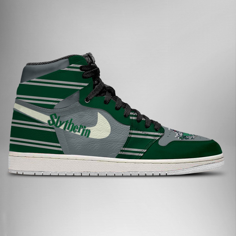 JWFancy Slytherin Harry Potter V2 AJ1 High Sneakers Shoes For Men And Women