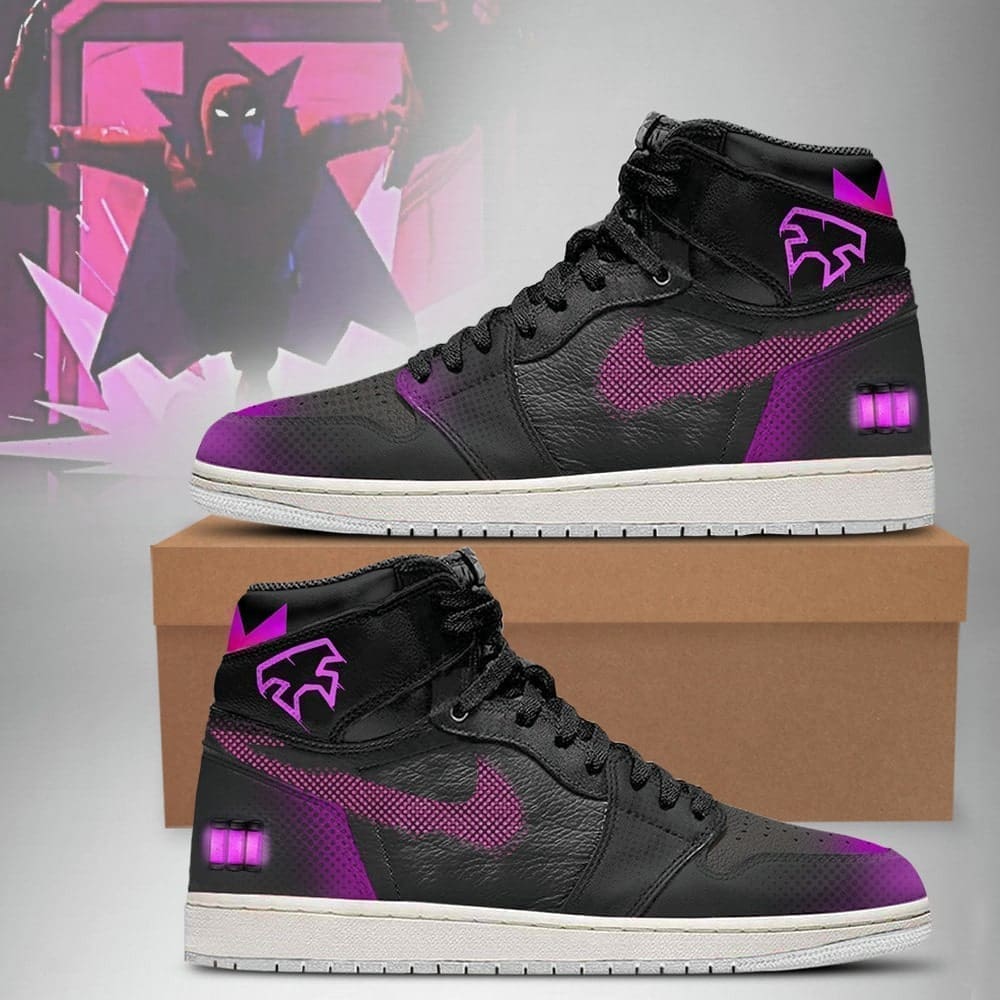 JWFancy Spider-Man Prowler AJ1 High Sneakers Shoes For Men And Women