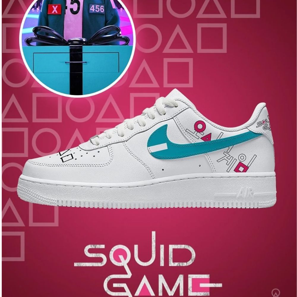 JWFancy Squid Game Air Low-Top Sneakers Shoes For Men And Women
