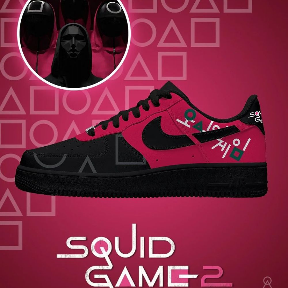 JWFancy Squid Game V3 Air Low-Top Sneakers Shoes For Men And Women