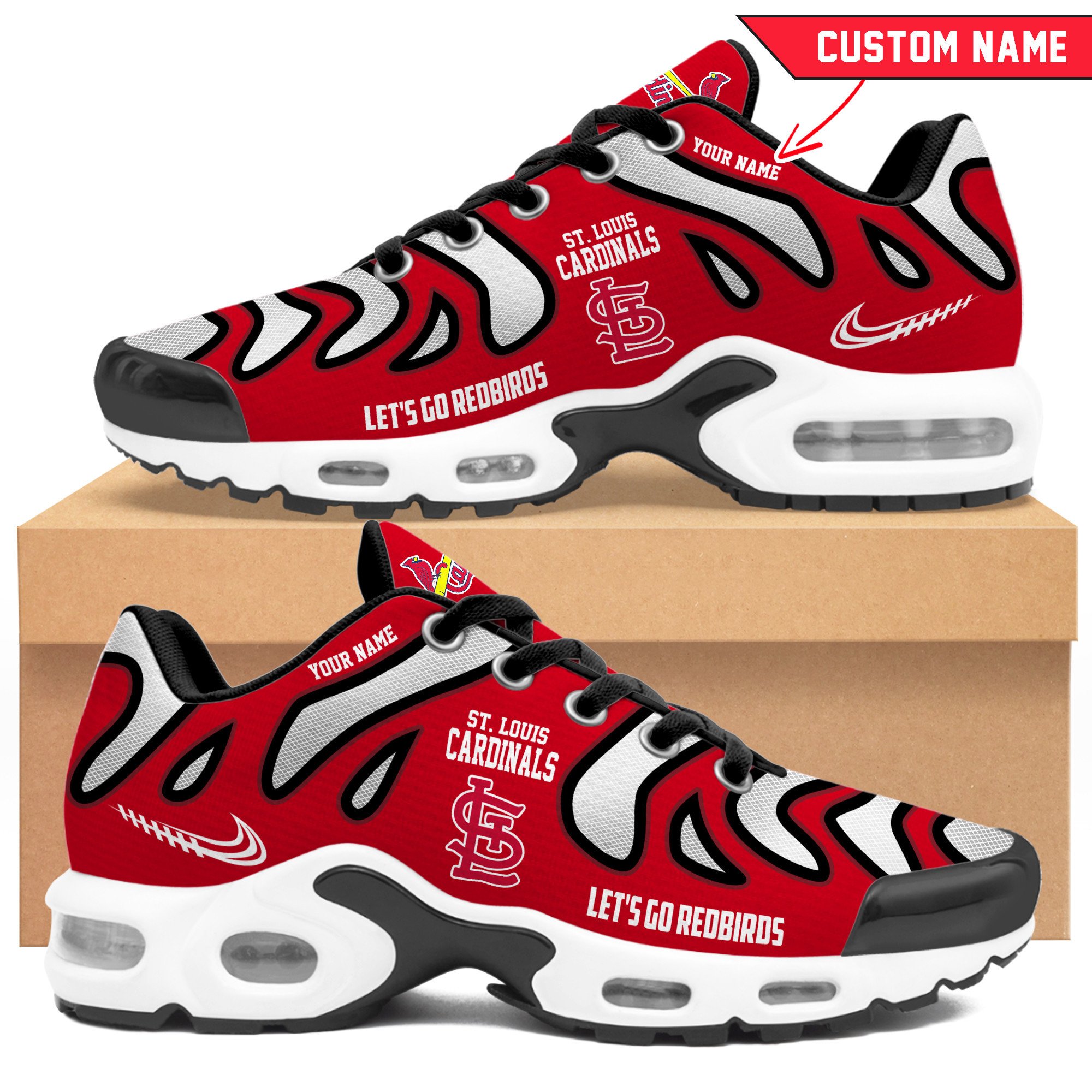 JWFancy St. Louis Cardinals TN Shoes Sneakers For Men And Women