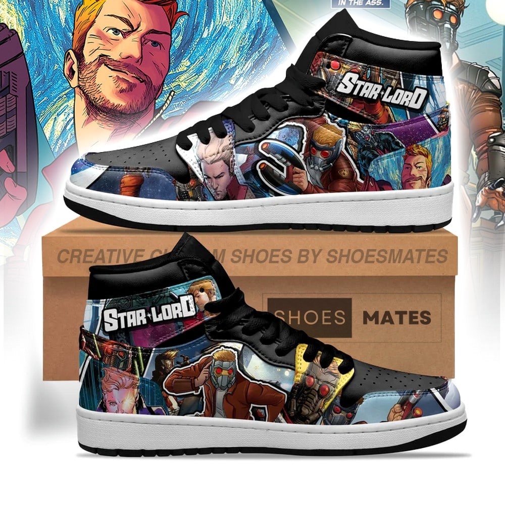 JWFancy Star Lord AJ1 High Sneakers Shoes For Men And Women