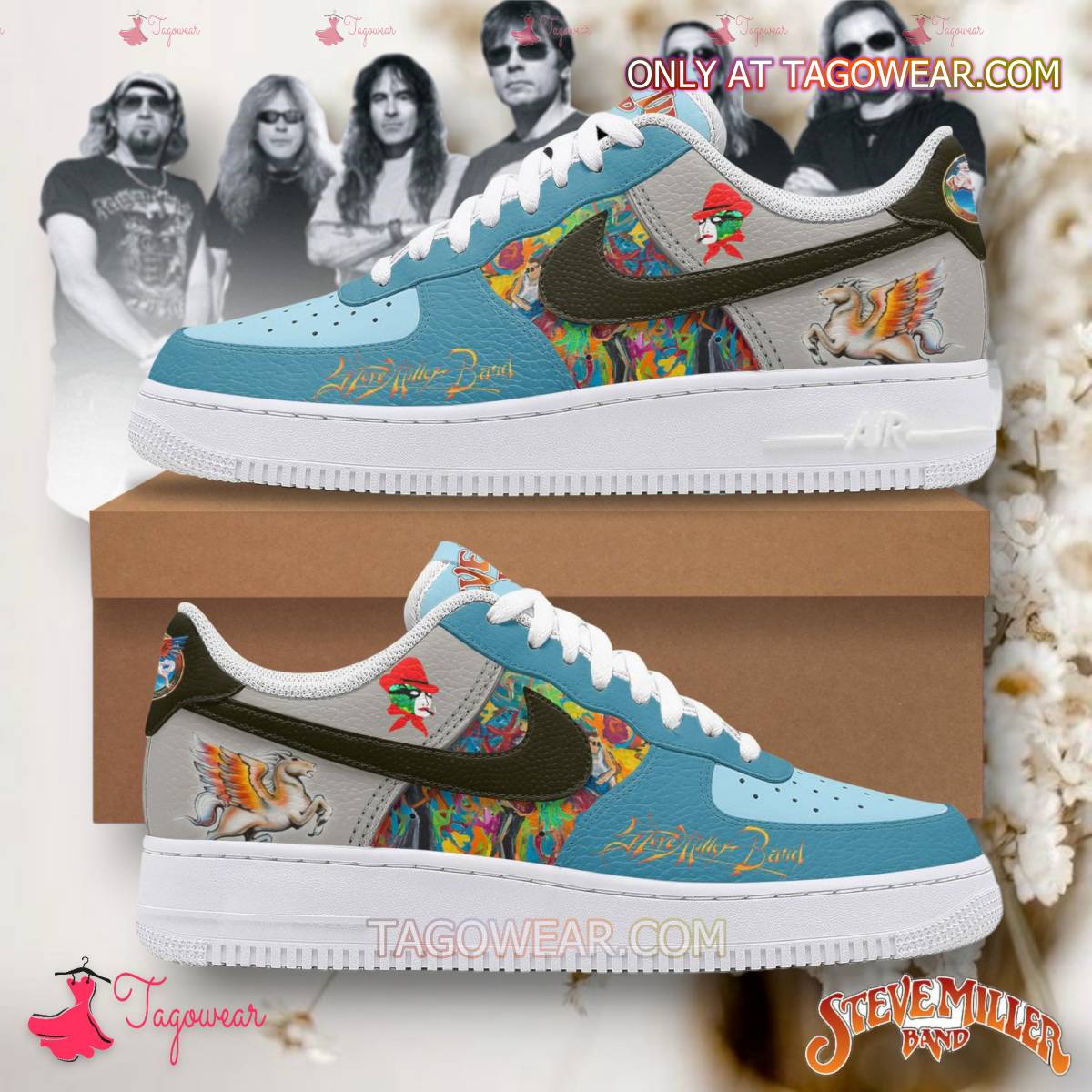JWFancy Steve Miller Air Low-Top Sneakers Shoes For Men And Women