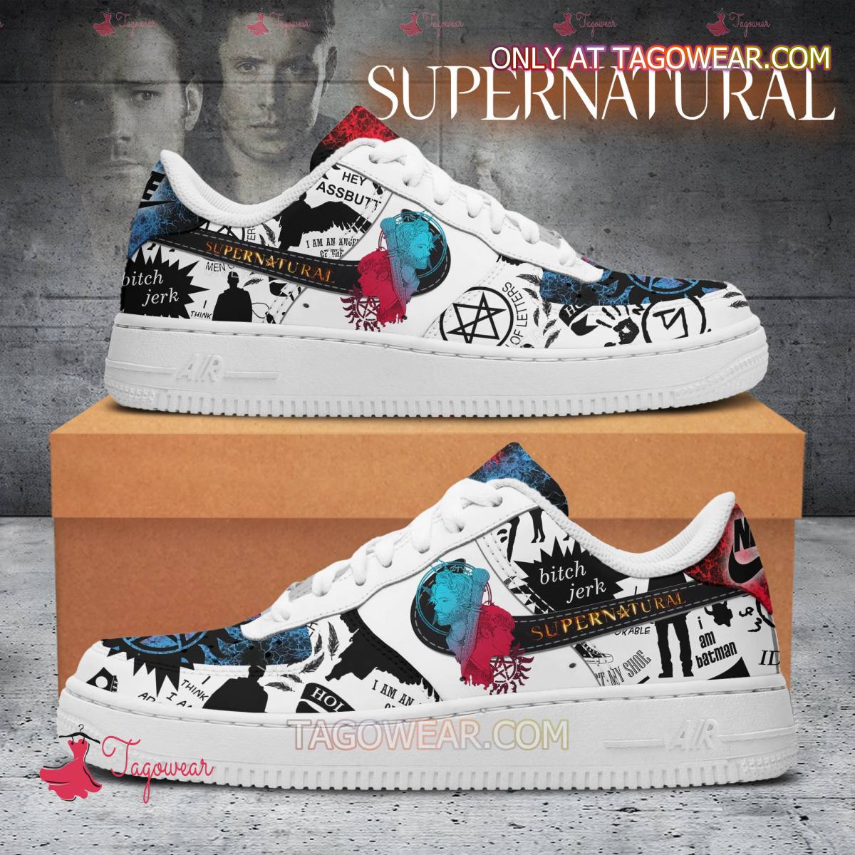 JWFancy Supernatural Air Low-Top Sneakers Shoes For Men And Women