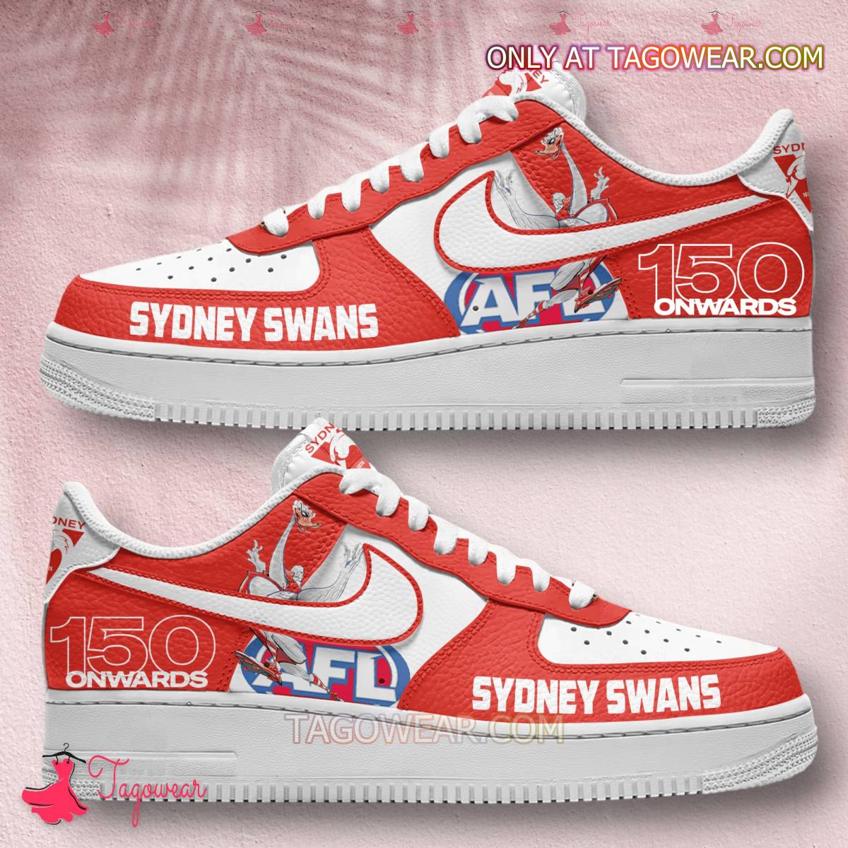 JWFancy Sydney Swans Air Low-Top Sneakers Shoes For Men And Women