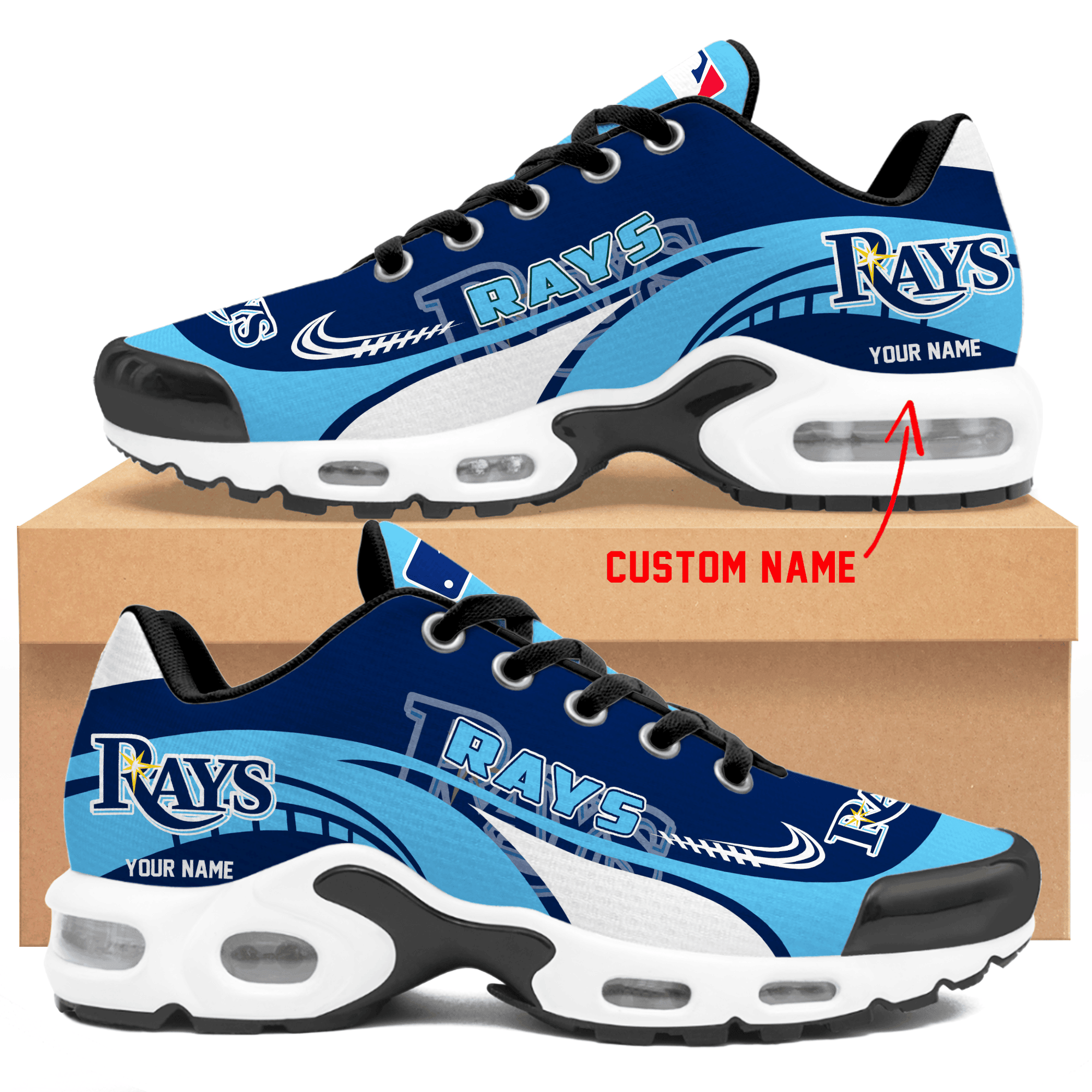 JWFancy Tampa Bay Rays TN Shoes Sneakers For Men And Women
