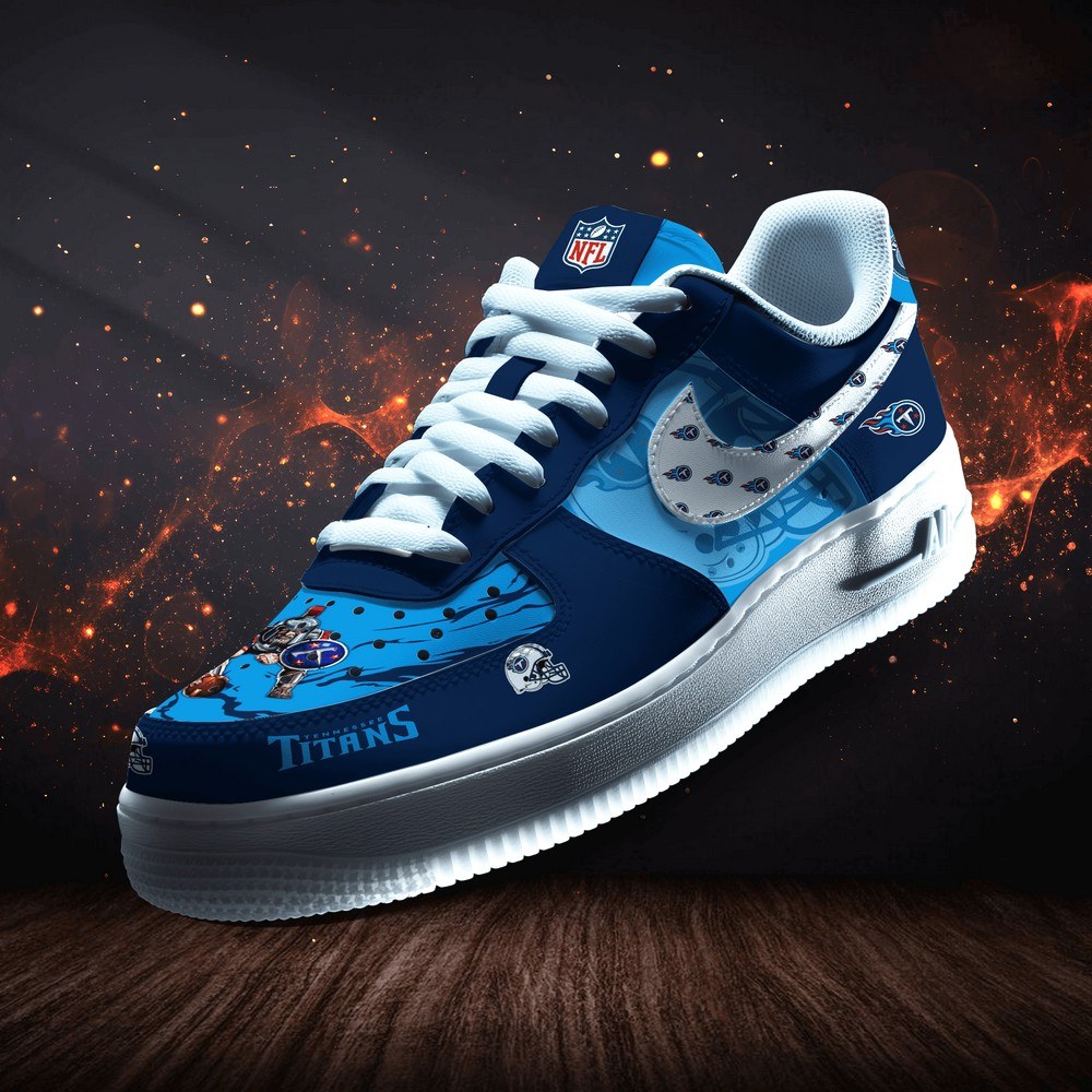 JWFancy Tennessee Titans Air Low-Top Sneakers Shoes For Men And Women