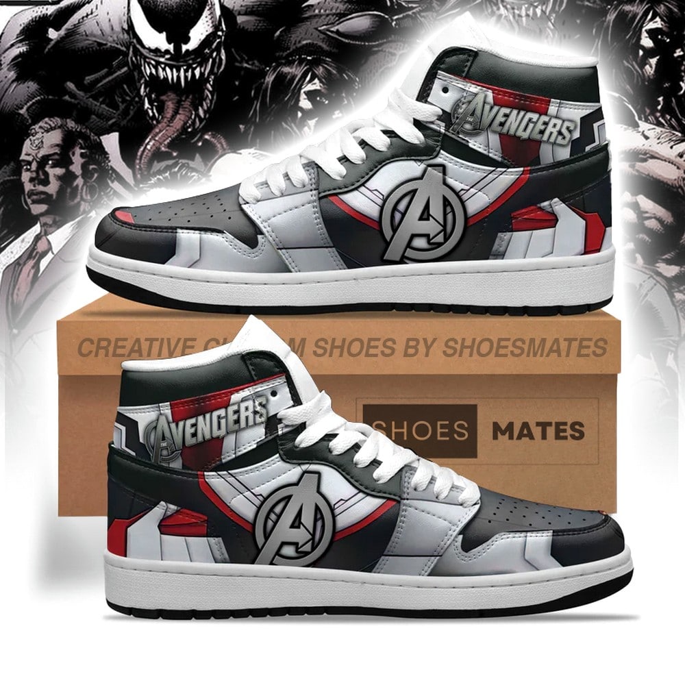 JWFancy The Avengers AJ1 High Sneakers Shoes For Men And Women