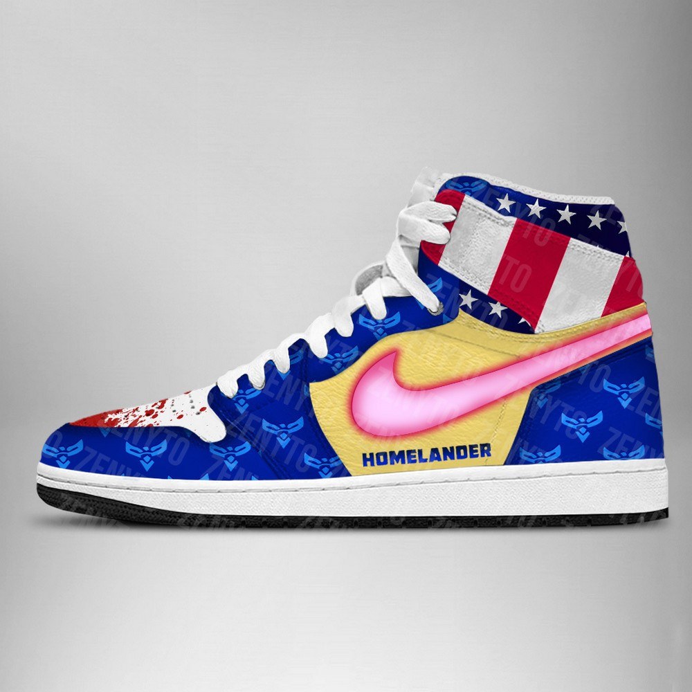 JWFancy The Boys Homelander AJ1 High Sneakers Shoes For Men And Women