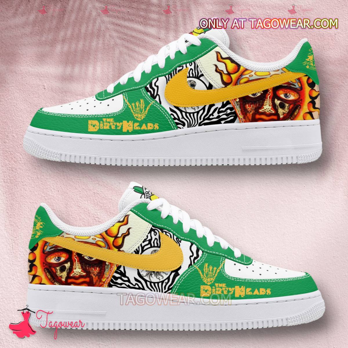 JWFancy The Dirty Heads Air Low-Top Sneakers Shoes For Men And Women