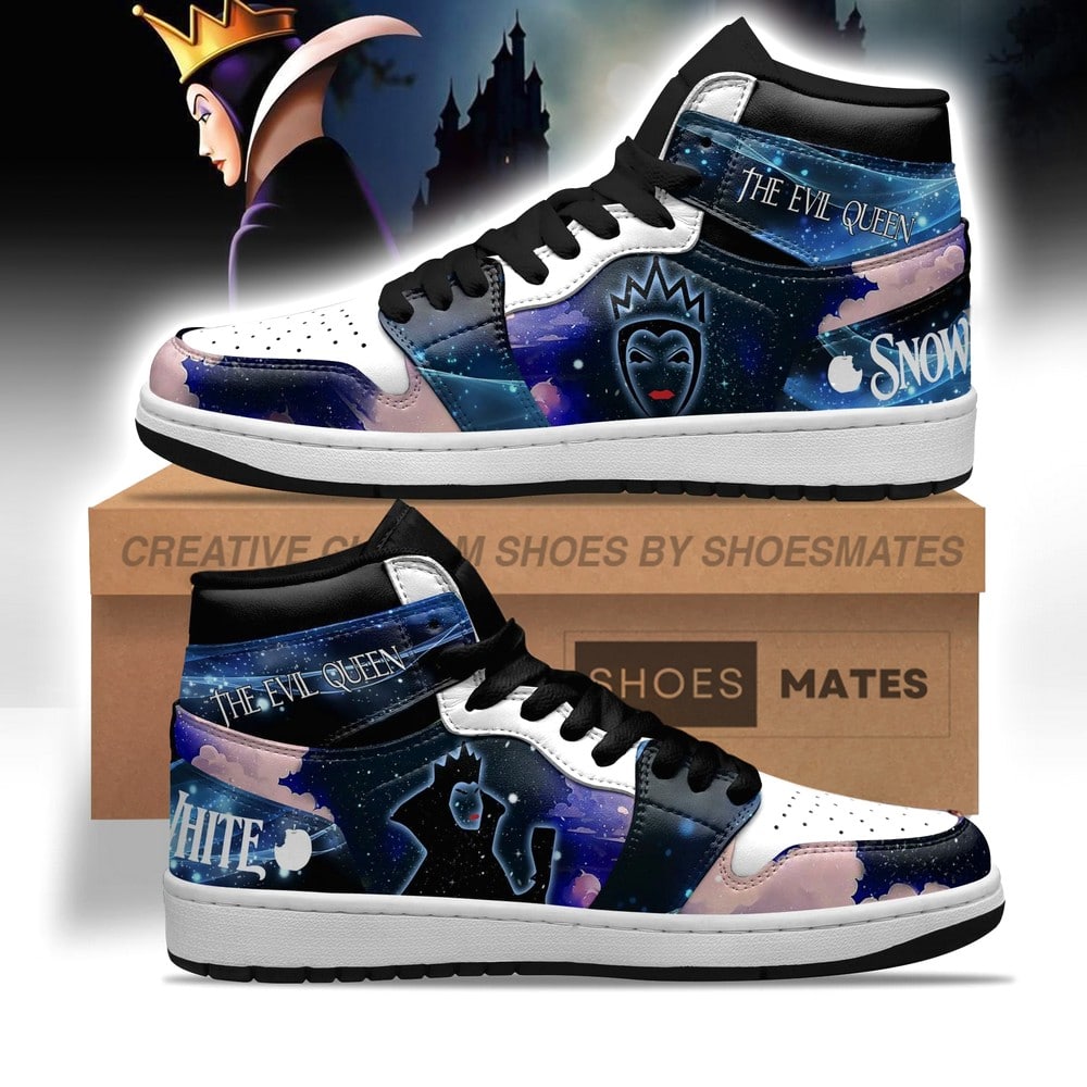 JWFancy The Evil Queen AJ1 High Sneakers Shoes For Men And Women