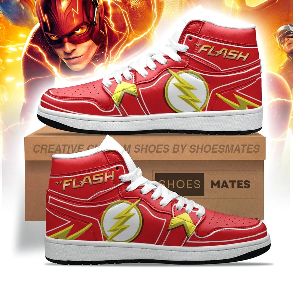 JWFancy The Flash AJ1 High Sneakers Shoes For Men And Women