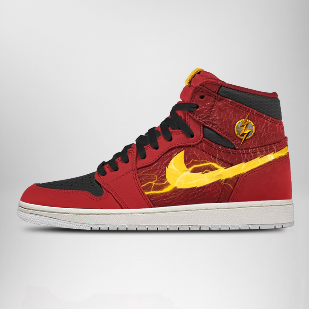 JWFancy The Flash AJ1 High Sneakers Shoes For Men And Women