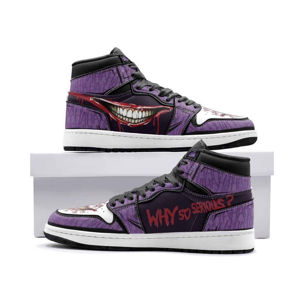 JWFancy The Joker AJ1 High Sneakers Shoes For Men And Women