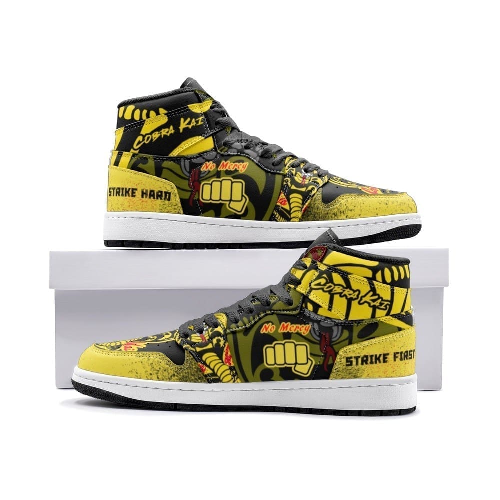 JWFancy The Karate Kid AJ1 High Sneakers Shoes For Men And Women