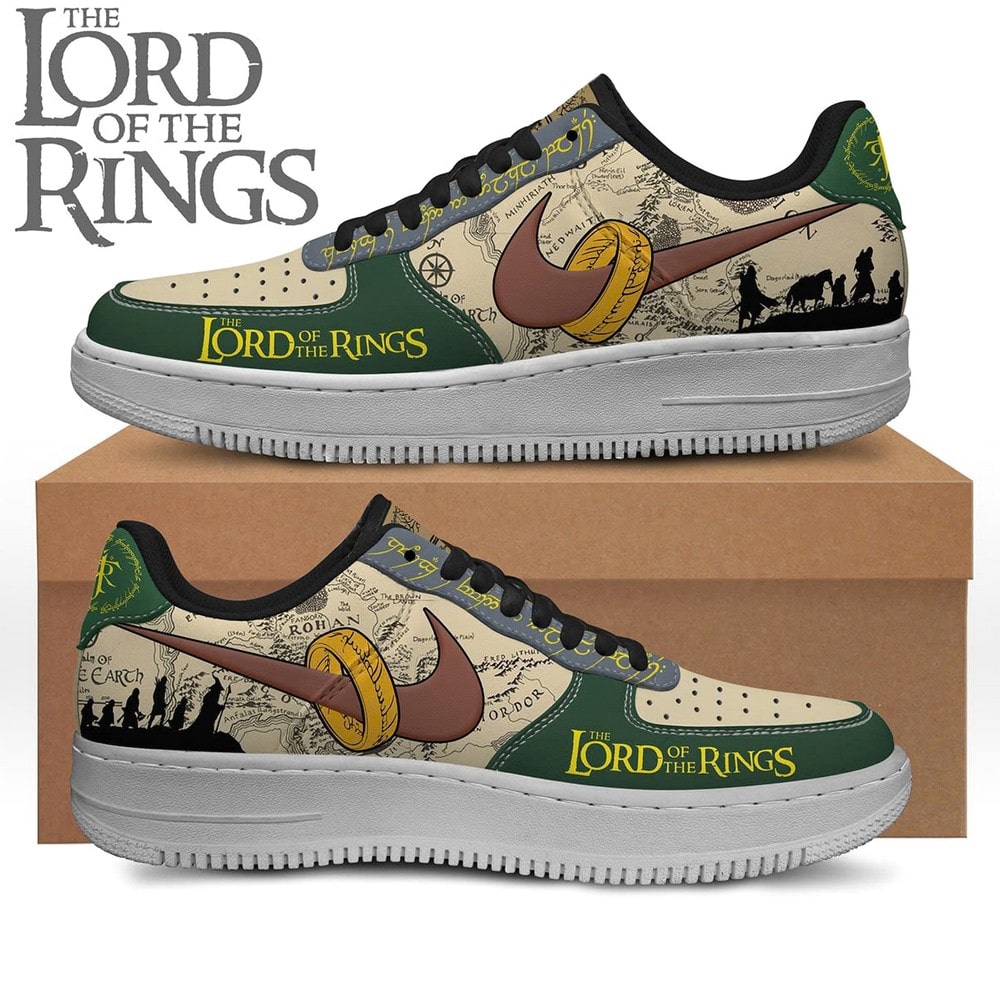 JWFancy The Lord of The Rings Air Low-Top Sneakers Shoes For Men And Women