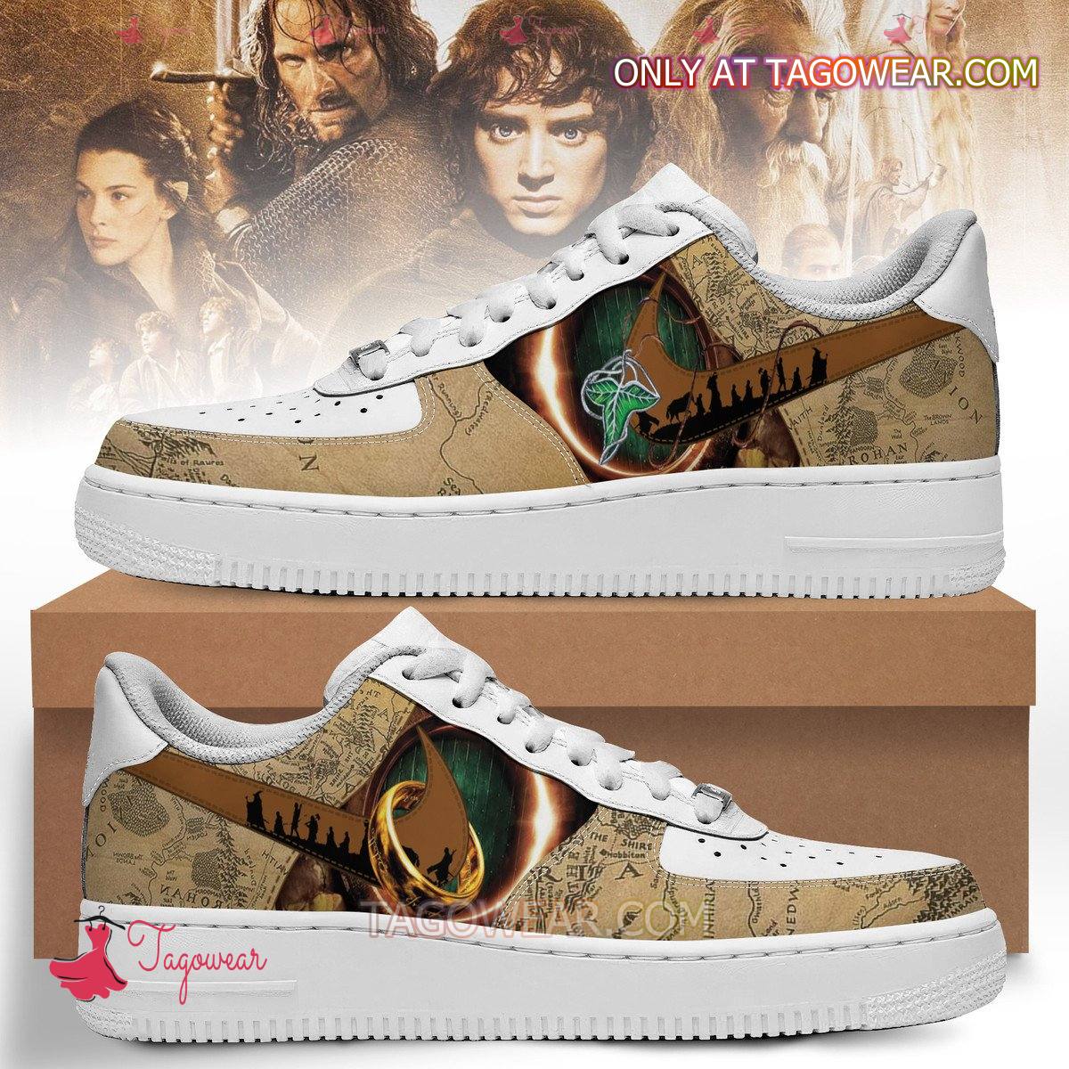 JWFancy The Lord Of The Rings Air Low-Top Sneakers Shoes For Men And Women