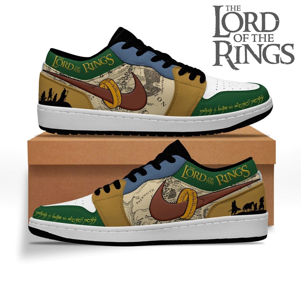 JWFancy The Lord of The Rings AJ1 High Sneakers Shoes For Men And Women