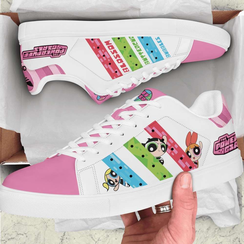 JWFancy The Powerpuff Girls Skate Stan Shoes Sneakes For Men And Women